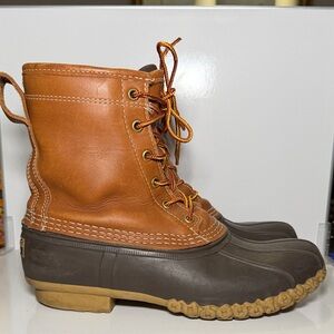 LLBean Women’s Insulated Duck Boots 8”